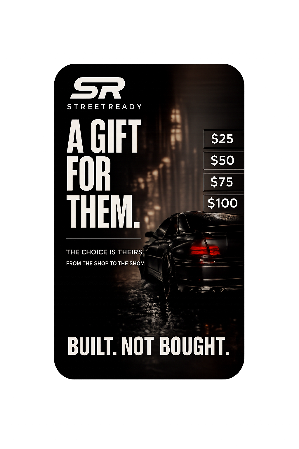 StreetReady Gift Card